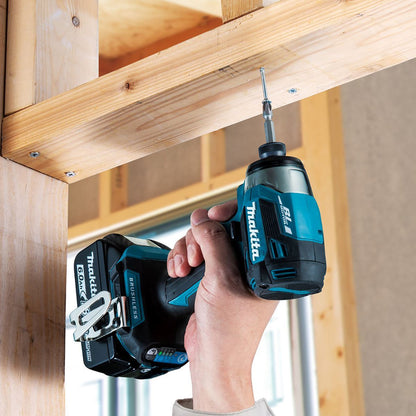 Makita DTD173Z 18V LXT Brushless Impact Driver With 2 x 5.0Ah Battery & Charger