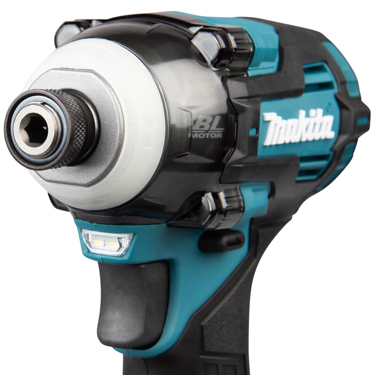 Makita TD004GZ01 40V Max XGT Brushless Impact Driver with 1 x 2.5Ah Battery Charger & Case